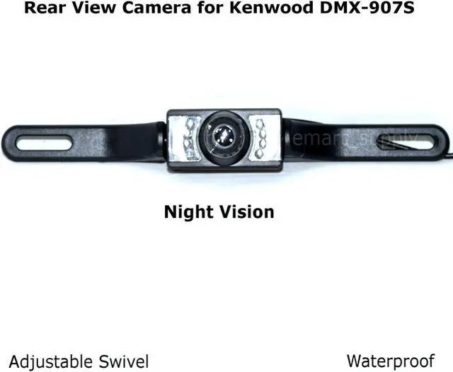 Main image of Rear View Camera Backup License Plate Night for Kenwood DMX-907S DMX907S