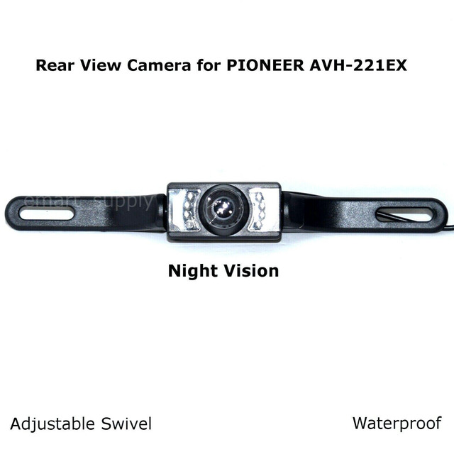 thumbnail image 2 of PARTX License Plate Backup Camera With Night Vision For Pioneer AVH Series 2 of 6