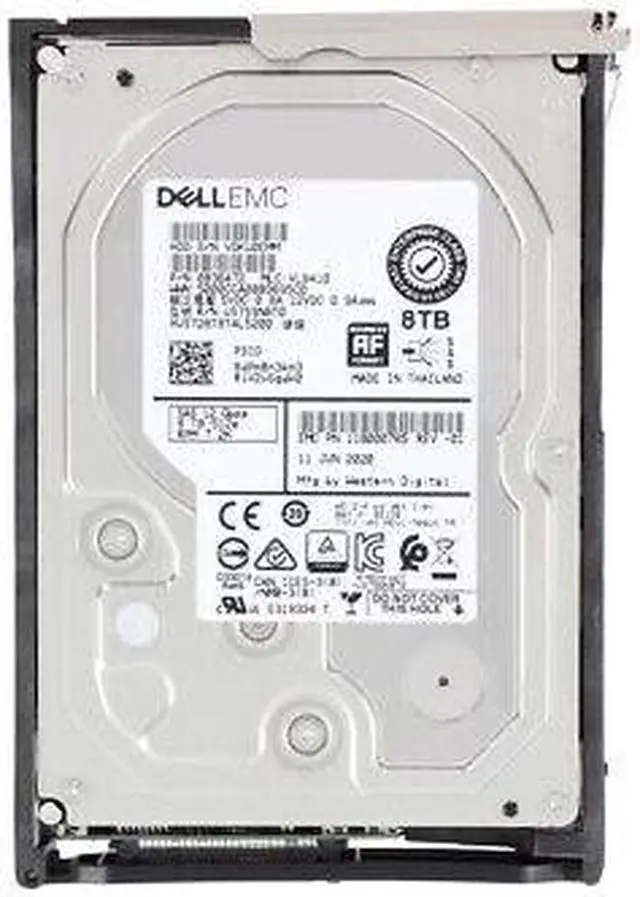 Alt view image 5 of 5 - (NOT FOR HOME PC!) EMC DS60 8TB 7.2K 12Gbps NL SAS 3.5 HDD 512e (HUS728T8TAL5200-OSTK)