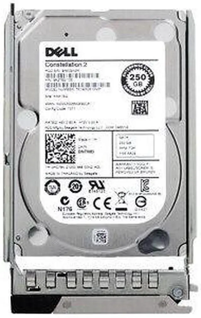 Alt view image 5 of 5 - Dell 250GB 7.2K 6Gbps SATA 2.5 HDD 512n (DNTWD)