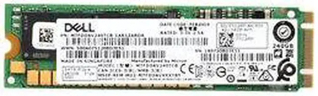 Alt view image 5 of 5 - Dell 240GB M.2 TLC SATA MU 6Gbs 512e SSD 5100 Pro (MTFDDAV240TCB)
