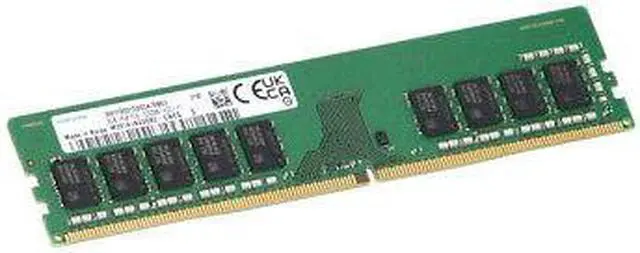 Main image of Samsung 8GB 1Rx8 PC4-3200 ECC UnBuffered (M391A1K43DB2-CWE-OSTK)