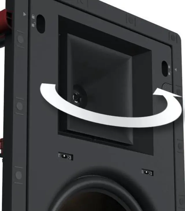 Alt view image 3 of 7 - Klipsch PRO-16RW Professional Series 6.5" In-Wall Speaker, Each 1064443