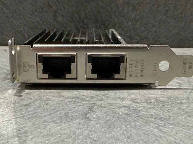 Alt view image 2 of 3 - IBM Intel X540-T2 2 Port 10GB Dual RJ45 Ethernet Network Adapter Low Profile