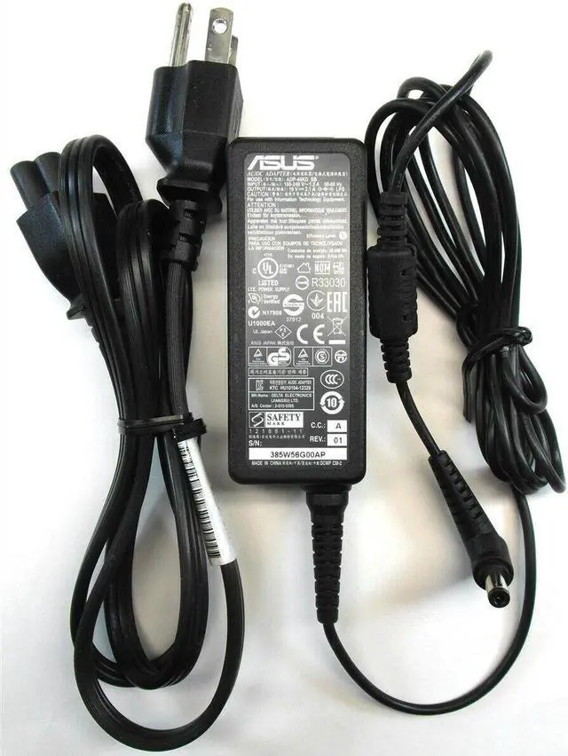 Main image of Genuine Asus Laptop Charger AC Adapter Power Supply ADP-40KD BB C.C. A 5.5mm Tip