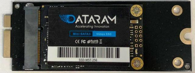 Main image of DATARAM 256GB SSD for 2012 & 2013 Apple MacBook Pro EMC 2512, 2557, 2672, 2673