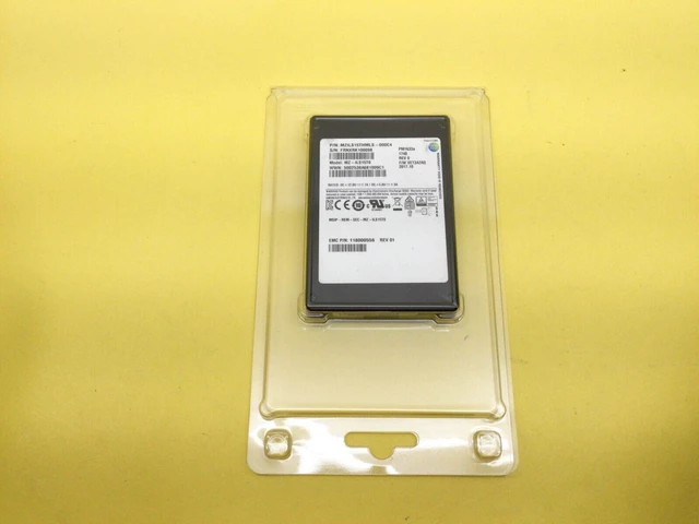 Alt view image 3 of 4 - (NOT FOR HOME PC!) MZ-ILS15T0 Samsung PM1633a 15.36TB SAS 12Gbps 2.5in SSD EMC 118000556 - OEM