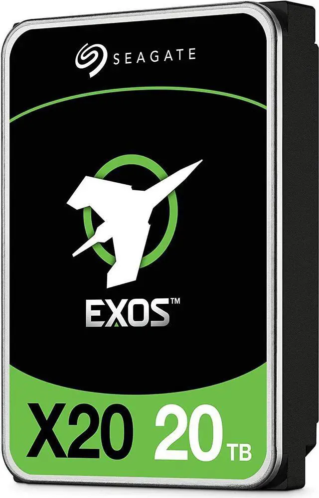 Alt view image 4 of 7 - Seagate Exos X20 20TB SATA 6Gb/s 3.5" Enterprise Hard Drive - ST20000NM007D - OEM