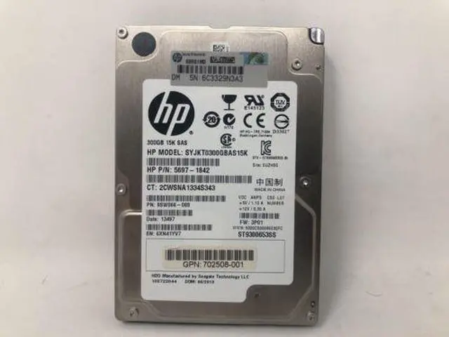 Alt view image 2 of 5 - (NOT FOR HOME PC!) HP 652611-B21 653960-001 652625-002 300GB 15K RPM 2.5" SAS HDD Hard Drive