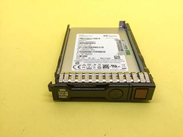 Alt view image 3 of 3 - P13660-B21 HPE 960GB SATA 6G Mixed Use SFF SC DS SSD P13809-001