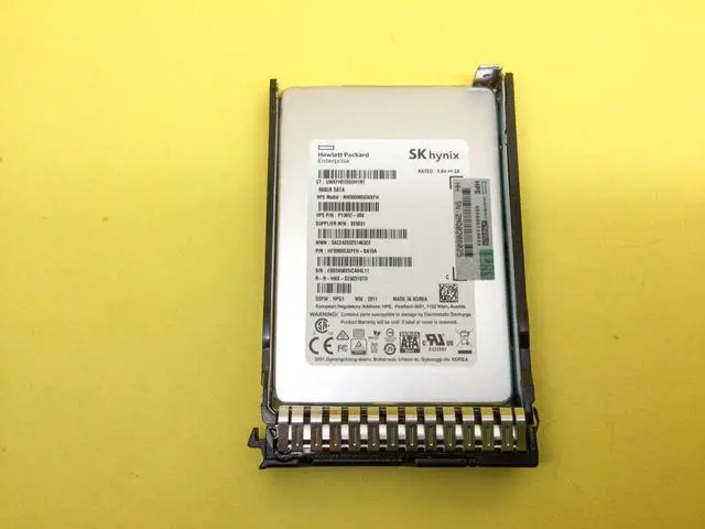 Alt view image 2 of 3 - P13660-B21 HPE 960GB SATA 6G Mixed Use SFF SC DS SSD P13809-001