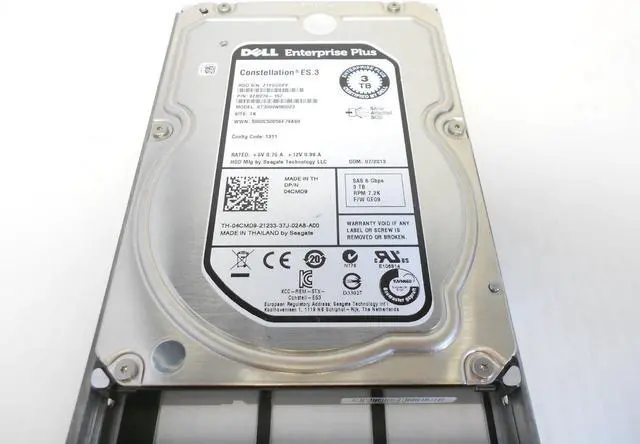 Alt view image 2 of 2 - (NOT FOR HOME PC!) Dell Enterprise Plus 3TB 7.2K SAS Hard Drive 3.5" T710 R410 R710 R720 R510 R730