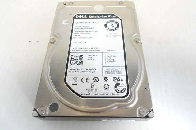 Main image of (NOT FOR HOME PC!) Dell 4CMD9 3TB 7.2K 3.5" SAS Server Storage 6Gbs Hard Drive R710 R720 R730 R740