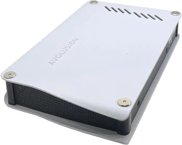 Alt view image 4 of 7 - Avolusion PRO-M5 6TB USB 3.0 External Gaming HD for PS5 (WHITE) 2 YR WARRANTY