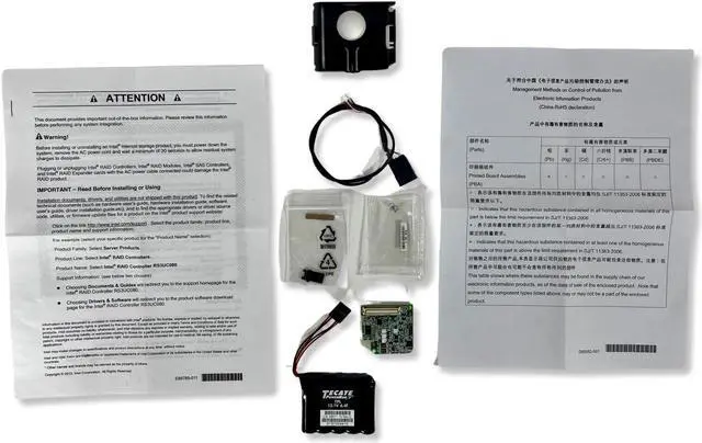 Alt view image 5 of 7 - Intel System Accessory AXXRMFBU5 RAID Maintenance Free Backup Unit 105-001-405