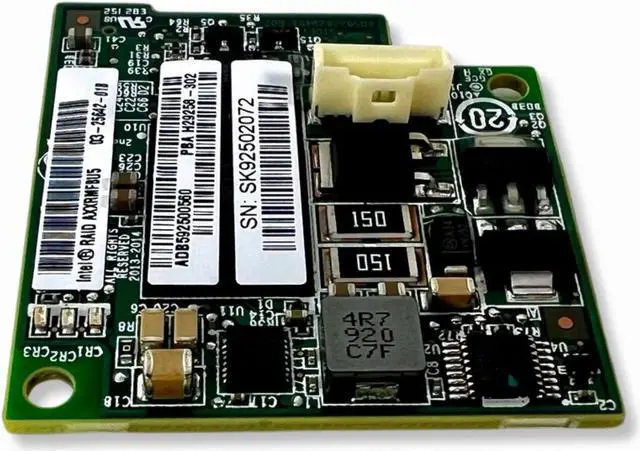 Alt view image 4 of 7 - Intel System Accessory AXXRMFBU5 RAID Maintenance Free Backup Unit 105-001-405