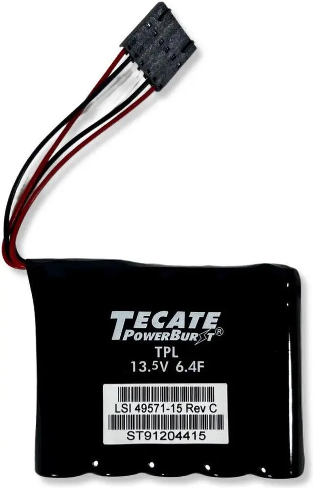 Alt view image 6 of 7 - Intel System Accessory AXXRMFBU5 RAID Maintenance Free Backup Unit 105-001-405