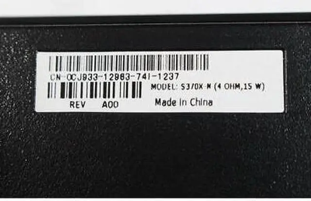 Alt view image 4 of 4 - Dell 37" LCD Plasma Television TV Speakers Stands & Mounts Black 5W CJ933 JD406