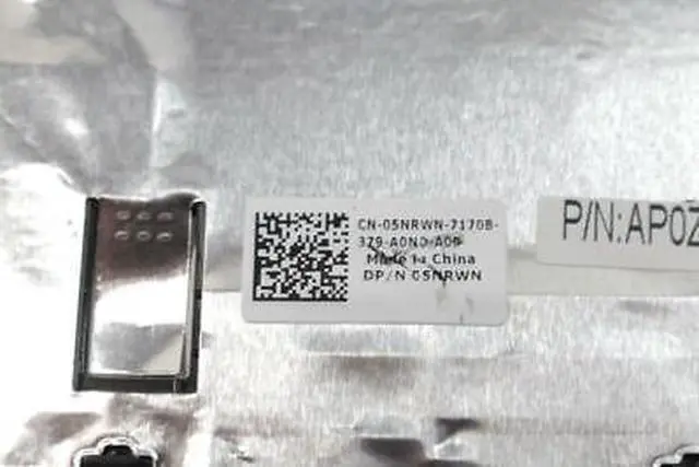 Alt view image 5 of 5 - Genuine Dell Inspiron 17R 5737 Palmrest w/Touch Pad and Power Button PINK 5NRWN