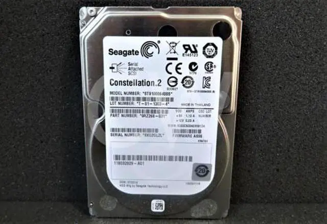 Main image of (NOT FOR HOME PC!) ST91000640SS 9RZ268 Seagate CONSTELLATION 1TB 7200RPM 6Gbps 2.5"SAS HDDHardDrive