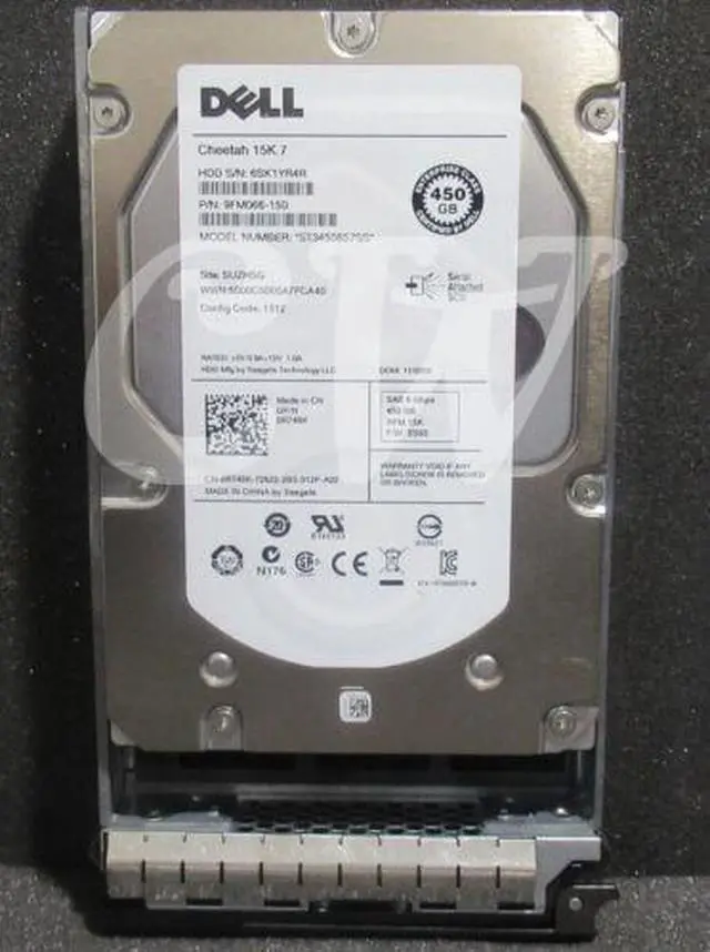 Alt view image 2 of 2 - (NOT FOR HOME PC!) 9FM066-150 Dell 450GB 15K SAS 6G LFF Hard Drive