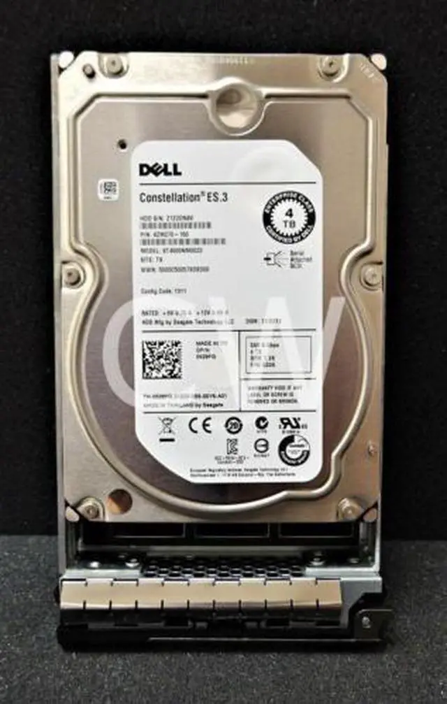 Alt view image 2 of 2 - (NOT FOR HOME PC!) 9ZM270-150 Dell 4TB 7.2K SAS 6G LFF Hard Drive