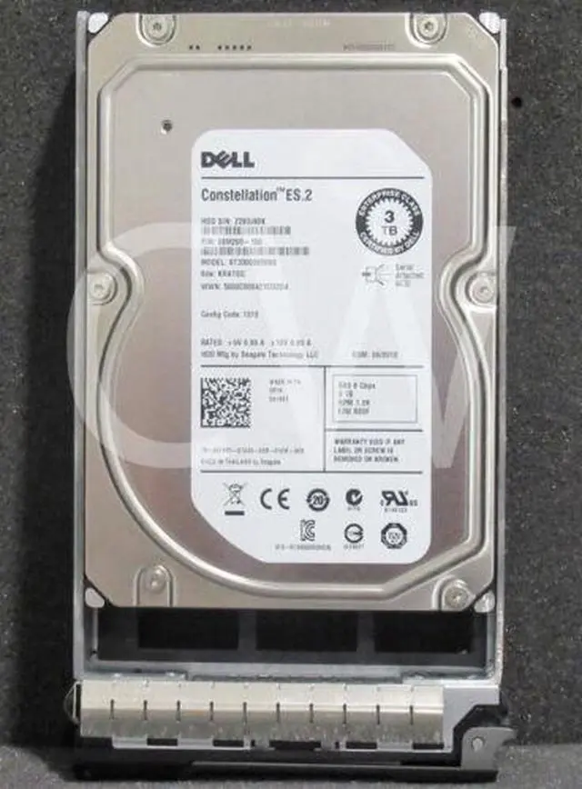 Alt view image 2 of 2 - (NOT FOR HOME PC!) 9SM260-150 Dell 3TB 7.2K SAS 6G LFF Hard Drive