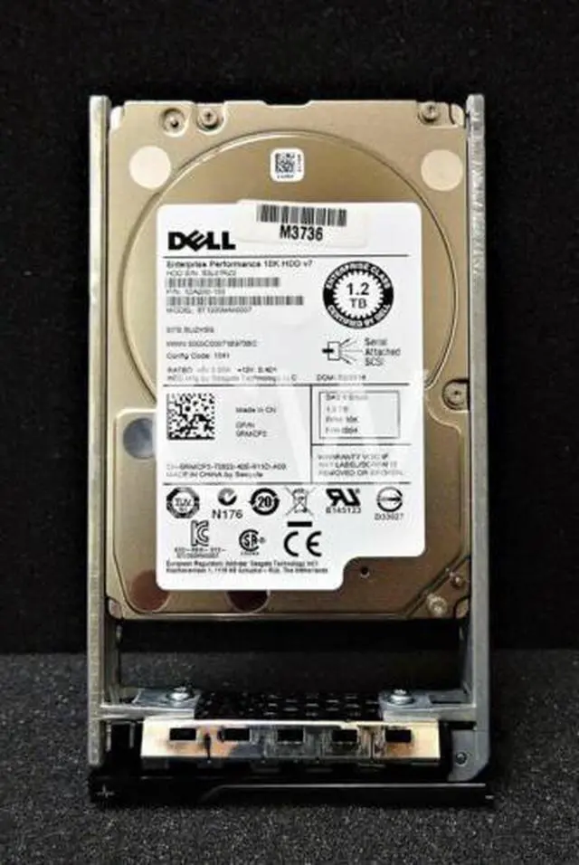 Main image of (NOT FOR HOME PC!) 1DA200-150 Dell 1.2TB 10K SAS 6G SFF Hard Drive