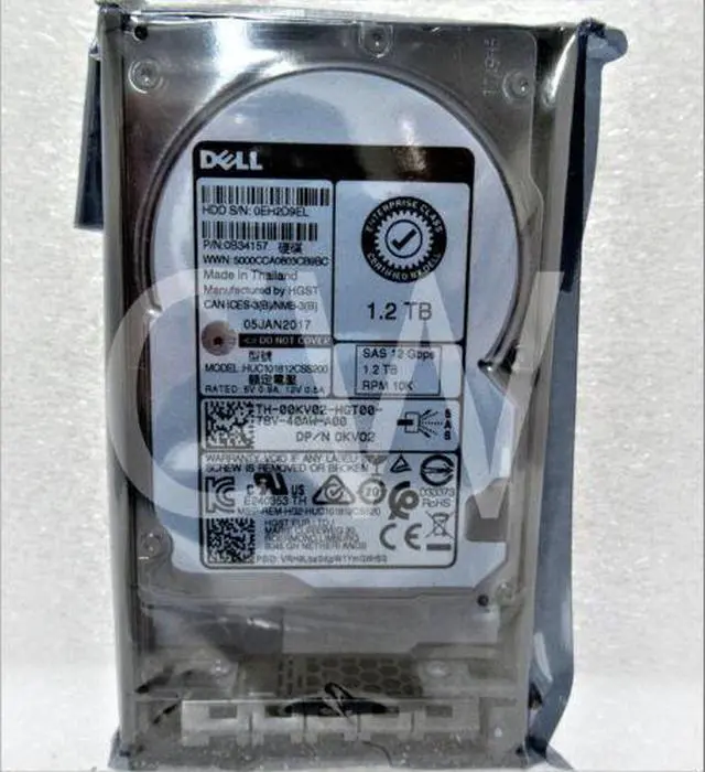 Alt view image 2 of 2 - (NOT FOR HOME PC!) 0B34157 Dell 1.2TB 10K SAS 12G SFF Hard Drive