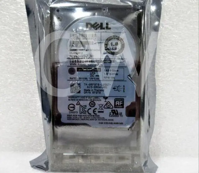 Alt view image 2 of 2 - (NOT FOR HOME PC!) 0B31878 Dell 1.8TB 10K SAS 6G SFF Hard Drive