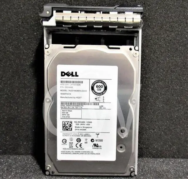 Alt view image 2 of 2 - (NOT FOR HOME PC!) 0B24496 Dell 600GB 15K SAS 6G LFF Hard Drive