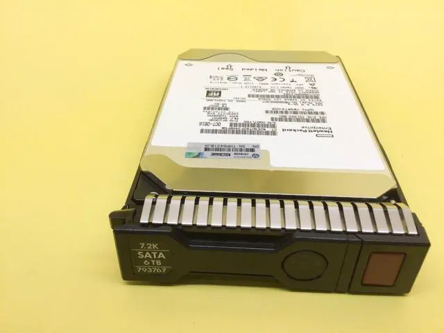 Alt view image 2 of 2 - 793683-B21 HPE 6TB 7.2K SATA 6Gb/s LFF 3.5" SC HE 512E HDD 793767-001