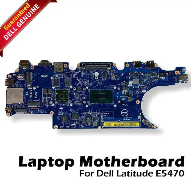 Main image of Dell Latitude E5470 Motherboard W/ i7 2.6GHz Discrete AMD Graphics 1 DIMM NR58R