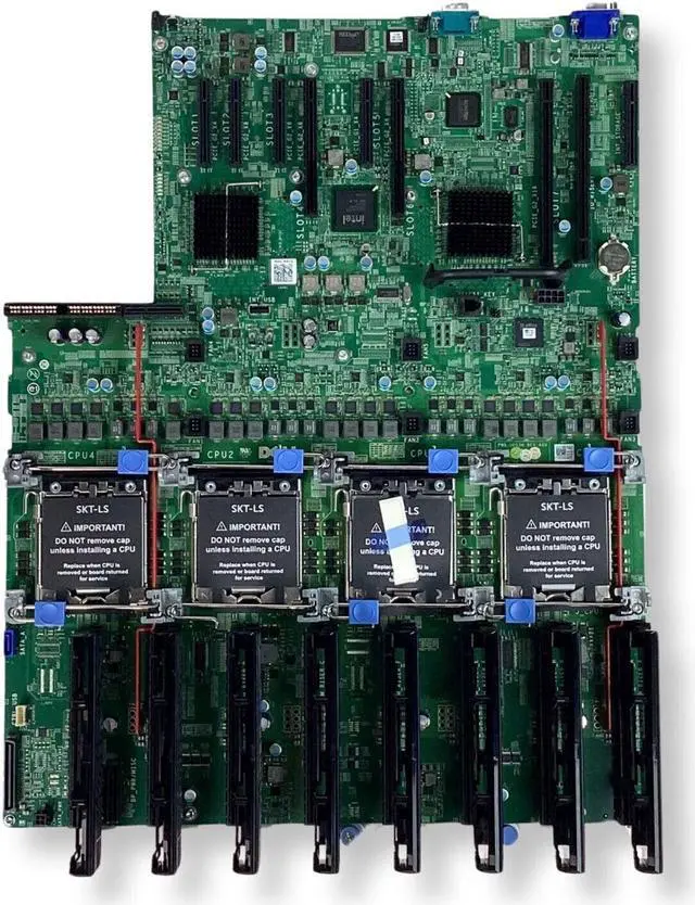 Alt view image 3 of 7 - Genuine Dell OEM PowerEdge R910 V3 Server System Motherboard 0TX5T9 P703H TX5T9