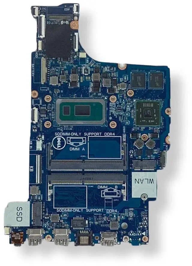 Alt view image 3 of 7 - Dell Vostro 3481 3583 I5-8265U Laptop Motherboard LA-G711P 0XC07X XC07X