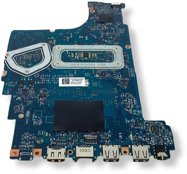 Alt view image 4 of 7 - Dell Vostro 3481 3583 I5-8265U Laptop Motherboard LA-G711P 0XC07X XC07X