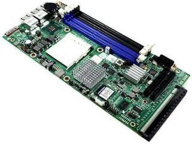Alt view image 4 of 6 - Dell PowerEdge B02S Blade AM3 Socket Server Motherboard 4 Memory slot V85F6