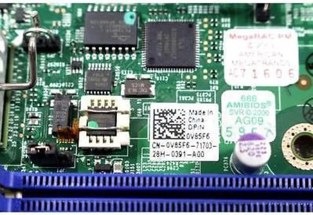 Alt view image 5 of 6 - Dell PowerEdge B02S Blade AM3 Socket Server Motherboard 4 Memory slot V85F6