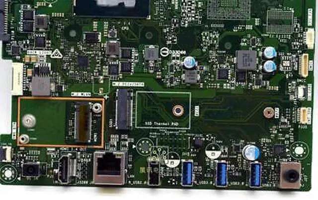 Alt view image 5 of 5 - Genuine Dell Inspiron 3277 3477 AIO Motherboard Dual Core Integrated 4415U CR1TT