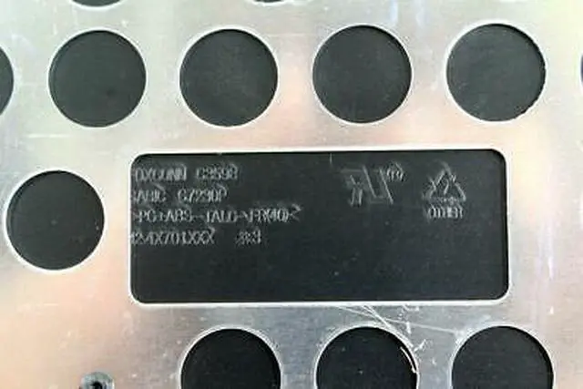 Alt view image 4 of 7 - LOT x 10 Dell Latitude E5400 Rear Lid 14.1" LCD Back Hinge WiFi Antenna 0RM629