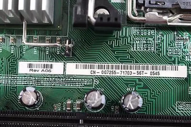 Alt view image 3 of 5 - Dell PowerEdge 800 Server PPGA478 Socket ATX Desktop Motherboard G7255 with Tray