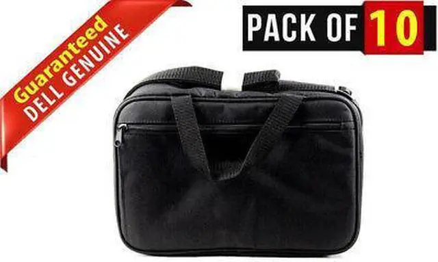 Main image of Lot of 10 Dell Inspiron 1210 1410 SOFT Black Carrying Case Y07PW 0Y07PW