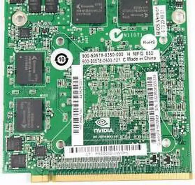 Alt view image 6 of 7 - HP Nvidia FX1600 256MB Mxm Mezanine Video Card 458937-001 441884-004 463951-001