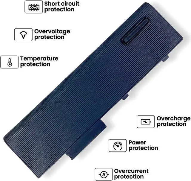 Alt view image 4 of 7 - Acer Aspire 7000 7110 9300 9420 8-Cell Li-Ion 4800mAh 11.1V Battery BT.00803.018