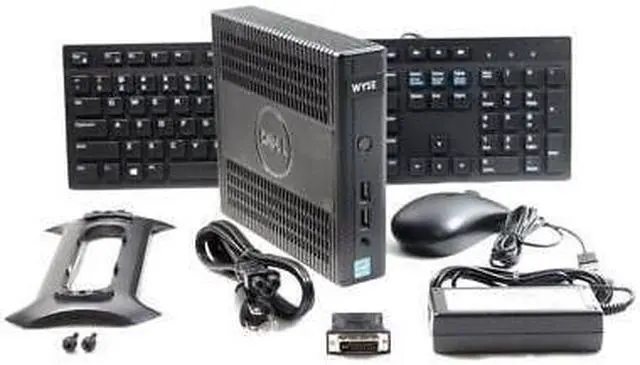 Alt view image 2 of 7 - Dell Wyse 5010 Thin Client Dx0D 1.40GHz 4GB RAM 2GB Cloud Desktop RJ-45 with Kit