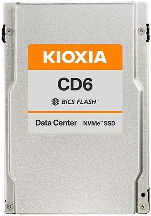 Main image of Kioxia KCD6XLUL1T92 CD6-R 1.92TB NVMe PCIe4x4 2.5" 15mm