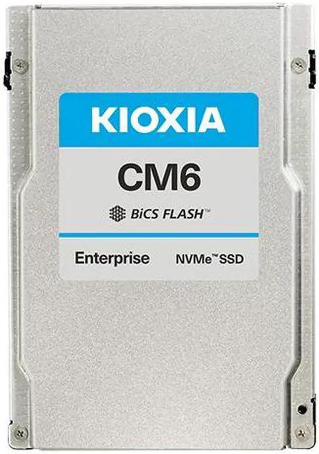 Main image of Kioxia KCM6XRUL960G CM6-R 960GB NVMe PCIe4x4 2.5" 15mm SIE