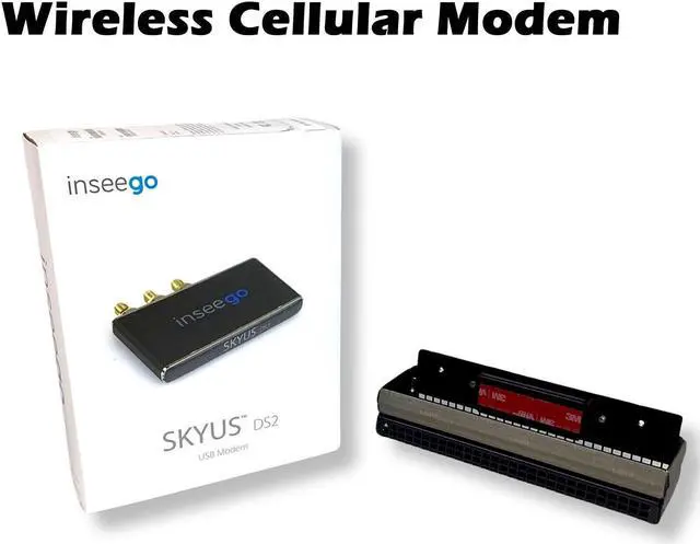 Alt view image 2 of 7 - Genuine Inseego Skyus Wireless Cellular Modem 4GLTE 300Mbps DS2 SKDS2MUS-R,F2KT6 - OEM