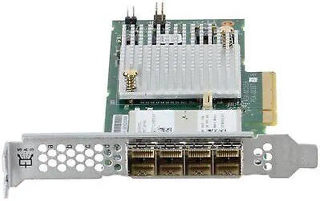 Alt view image 2 of 5 - (NOT FOR HOME PC!) Dell ASA-80165H 12Gbps SAS External Quad Port HBA FH (HHJD7-OSTK) - OEM