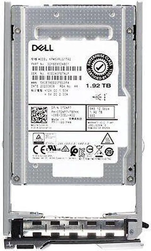 Alt view image 2 of 5 - (NOT FOR HOME PC!) Dell 1.92TB 12Gbps SAS RI TLC 2.5 SSD KPM5XRUG1T92 (ME4) (TDNP7-OSTK)